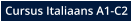 Cursus Italiaans A1-C2