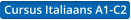 Cursus Italiaans A1-C2